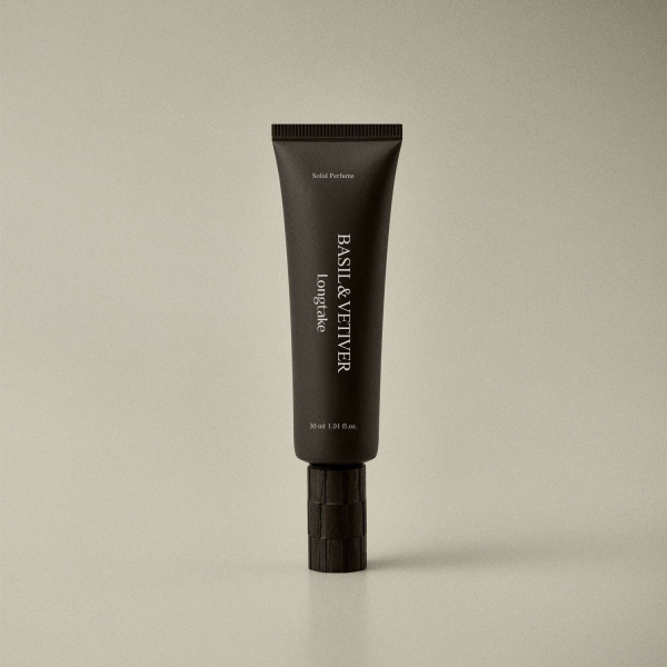 Longtake Solid Perfume Basil & Vetiver 30ml - EmpressKorea