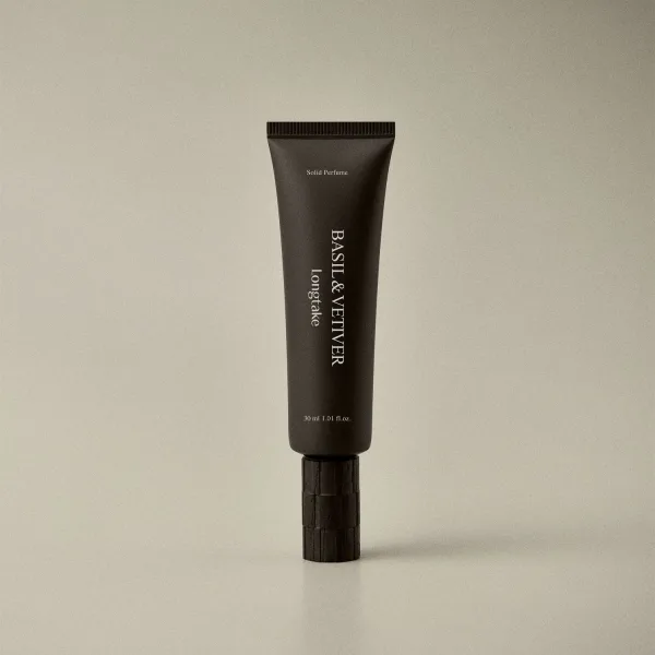Longtake Solid Perfume Basil & Vetiver 30ml - EmpressKorea