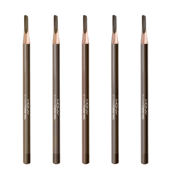 MACQUEEN New York My Strong Eyebrow Pencil - Hard Powder (5 Colors) - EmpressKorea