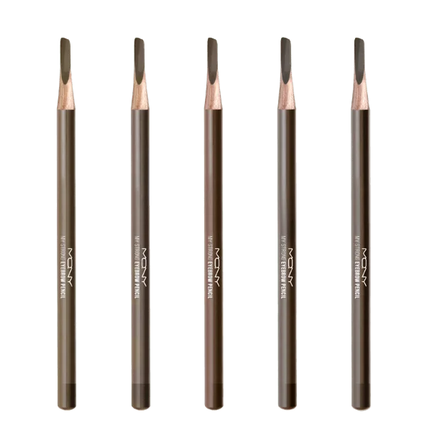 MACQUEEN New York My Strong Eyebrow Pencil - Hard Powder (5 Colors) - EmpressKorea