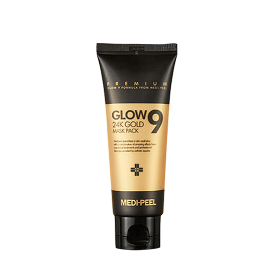 MEDI-PEEL Glow 9 24K Gold Mask Pack 100ml - EmpressKorea