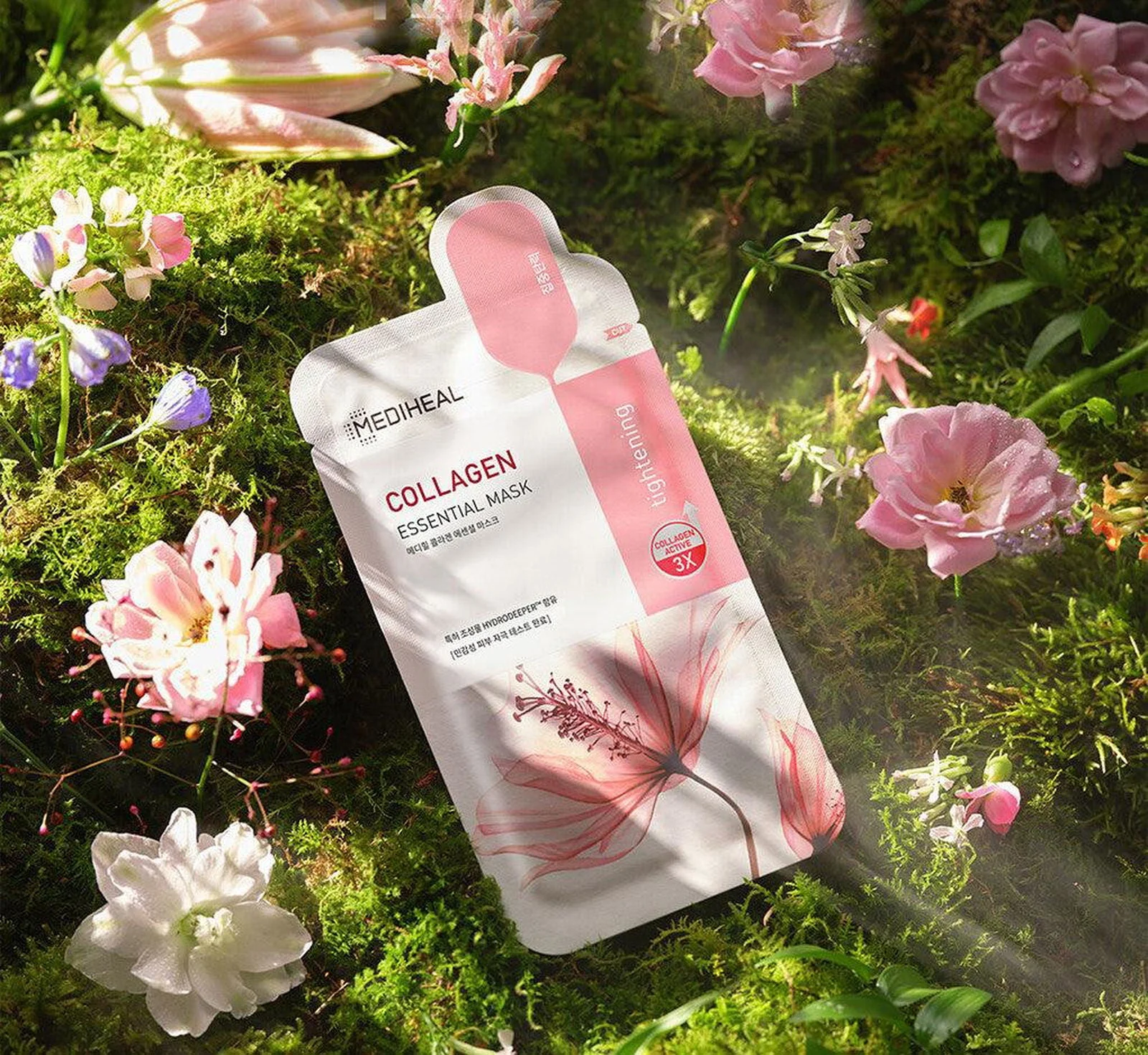 MEDIHEAL Collagen Essential Mask 30ml*10ea - EmpressKorea