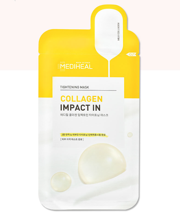 MEDIHEAL Collagen Impact In Tightening Mask 10*22ml - EmpressKorea