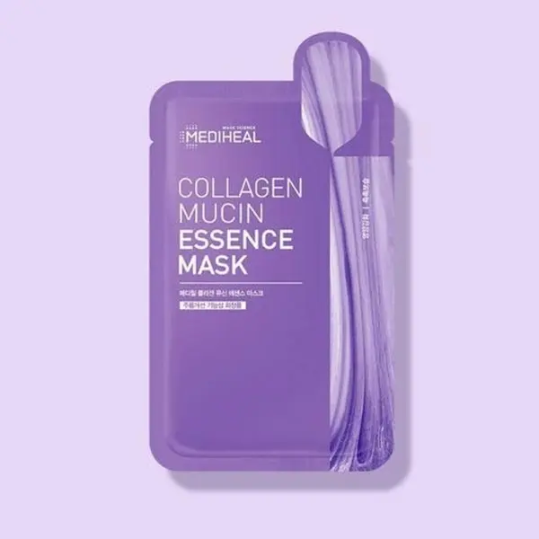 MEDIHEAL Collagen Mucin Essence Mask 20ml ×15pcs - EmpressKorea