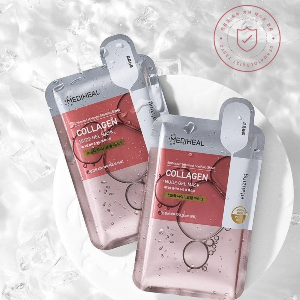 MEDIHEAL Collagen Nude Gel Mask 30ml*10ea - EmpressKorea
