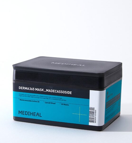 MEDIHEAL Derma365 Mask Madecassoside 30 Sheets 350ml - EmpressKorea