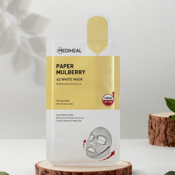 MEDIHEAL Paper Mulberry 4D White Mask 10*25ml - EmpressKorea