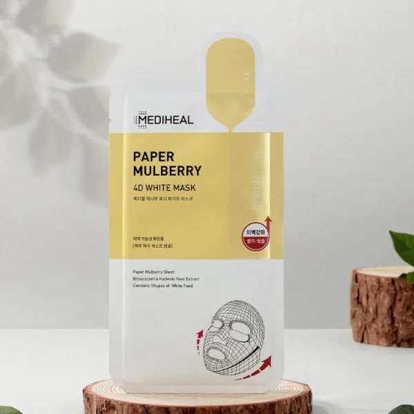 MEDIHEAL Paper Mulberry 4D White Mask 10*25ml - EmpressKorea