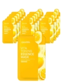 MEDIHEAL Vita Toning Essence Mask Pack 20ml*15pack - EmpressKorea
