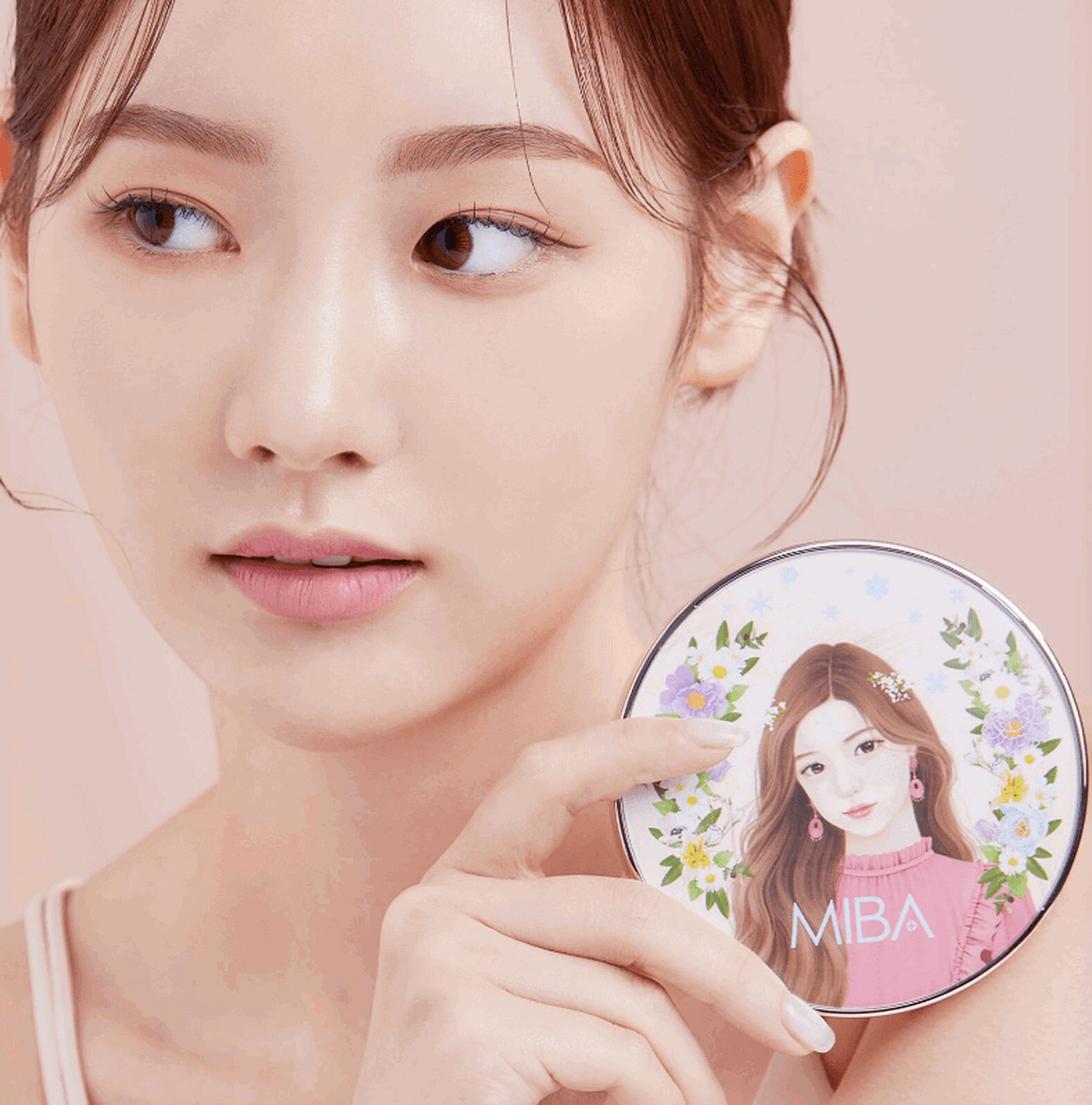 MIBA Ion-Calcium Foundation Double Cushion RX (Seoson.2) (2 Colors) SPF 50+ PA++++ 25g - EmpressKorea