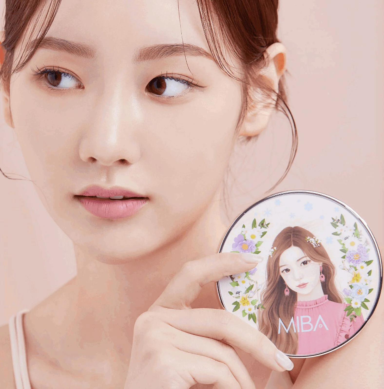 MIBA Ion-Calcium Foundation Double Cushion RX (Seoson.2) (2 Colors) SPF 50+ PA++++ 25g - EmpressKorea