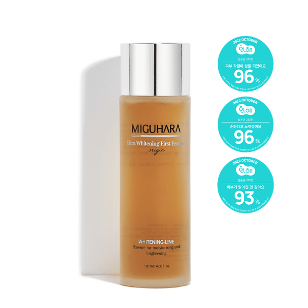 MIGUHARA Ultra Whitening First Essence Origin 120ml - EmpressKorea