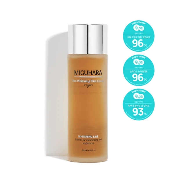 MIGUHARA Ultra Whitening First Essence Origin 120ml - EmpressKorea