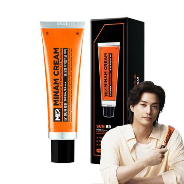 MIP Handsome Cream Sun BB Men's BB Cream SPF50+ PA+++ 50ml - EmpressKorea