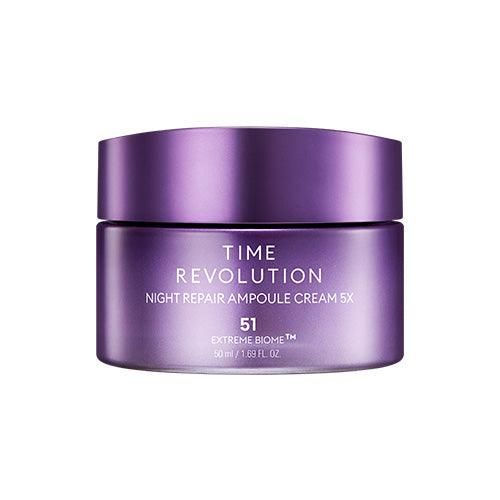 MISSHA TIME REVOLUTION NIGHT REPAIR AMPOULE CREAM 5X 50ml - EmpressKorea