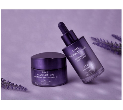 MISSHA Time Revolution Night Repair 2 Items Special Set 5X - EmpressKorea