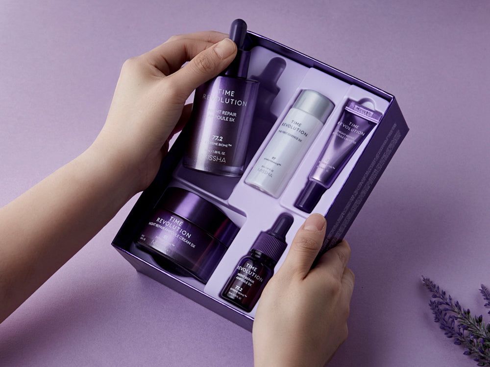 MISSHA Time Revolution Night Repair 2 Items Special Set 5X - EmpressKorea