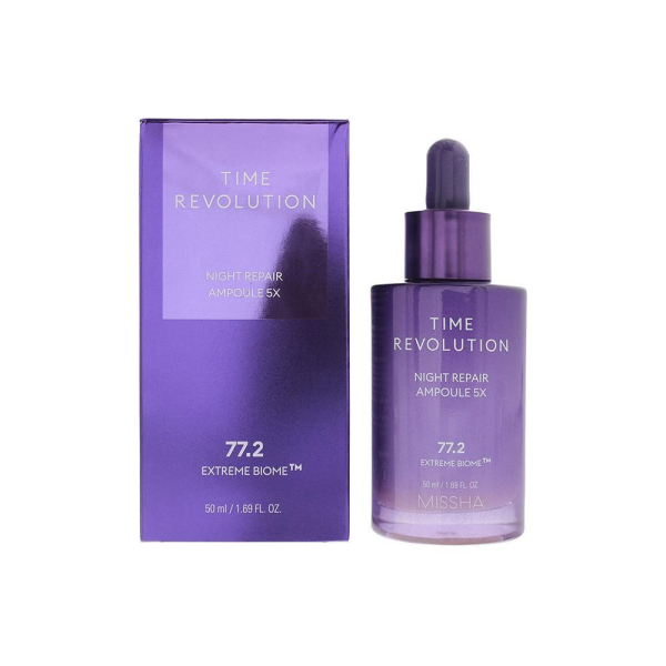 MISSHA Time Revolution Night Repair Ampoule 5X 50ml - EmpressKorea