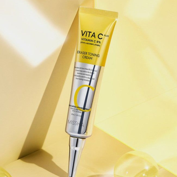 MISSHA Vita C Plus Eraser Toning Cream 30ml - EmpressKorea