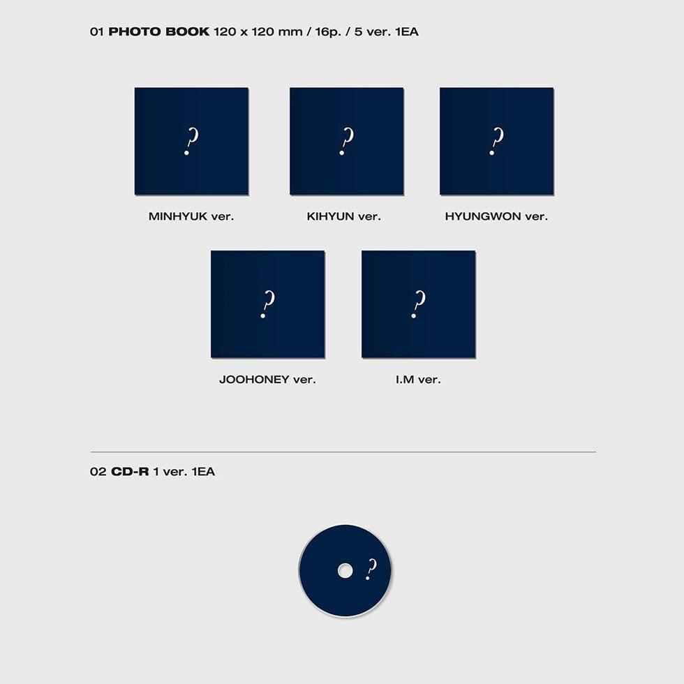 MONSTA X - 11th Mini Album: SHAPE of LOVE (Jewel Ver.) - EmpressKorea