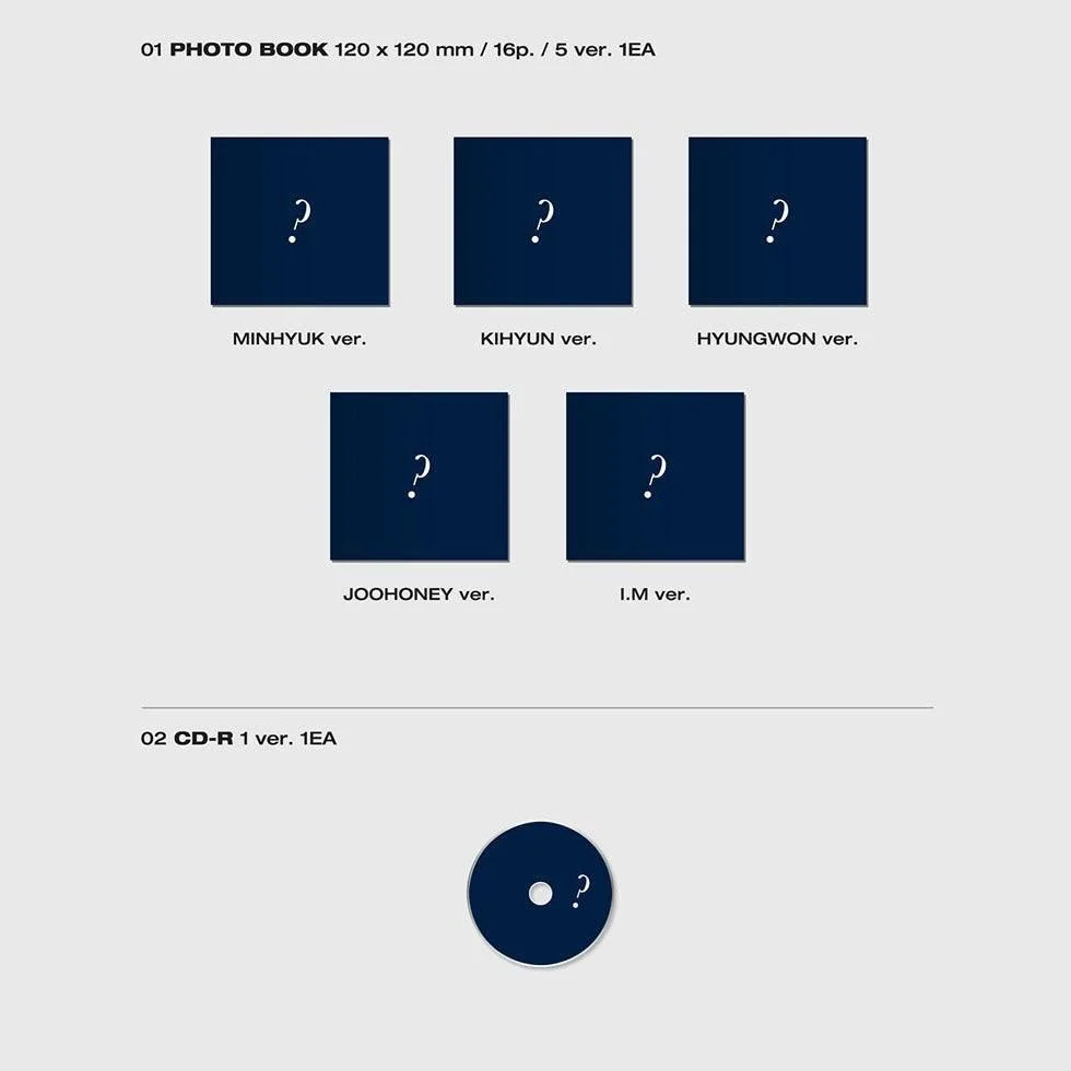MONSTA X - 11th Mini Album: SHAPE of LOVE (Jewel Ver.) - EmpressKorea