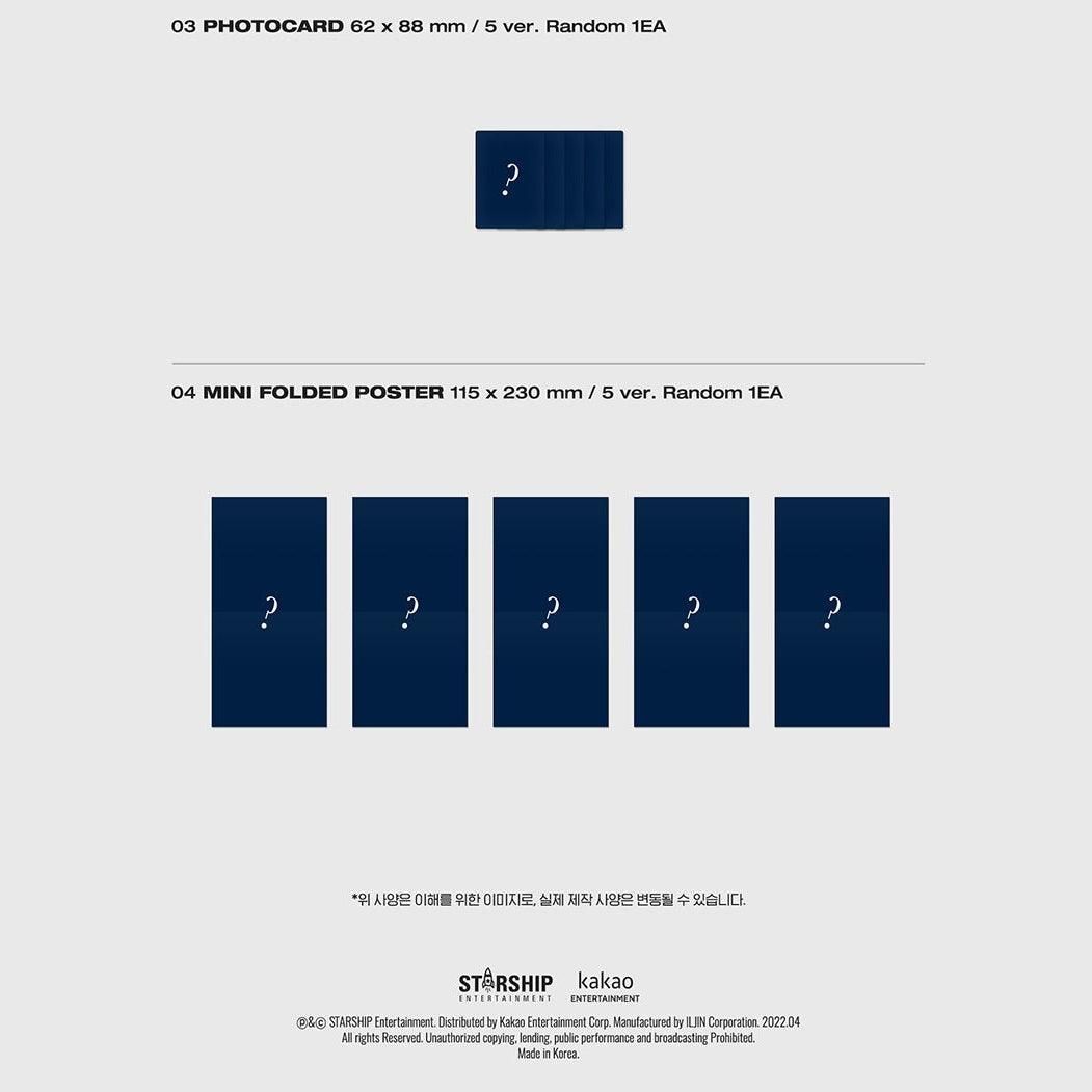 MONSTA X - 11th Mini Album: SHAPE of LOVE (Jewel Ver.) - EmpressKorea