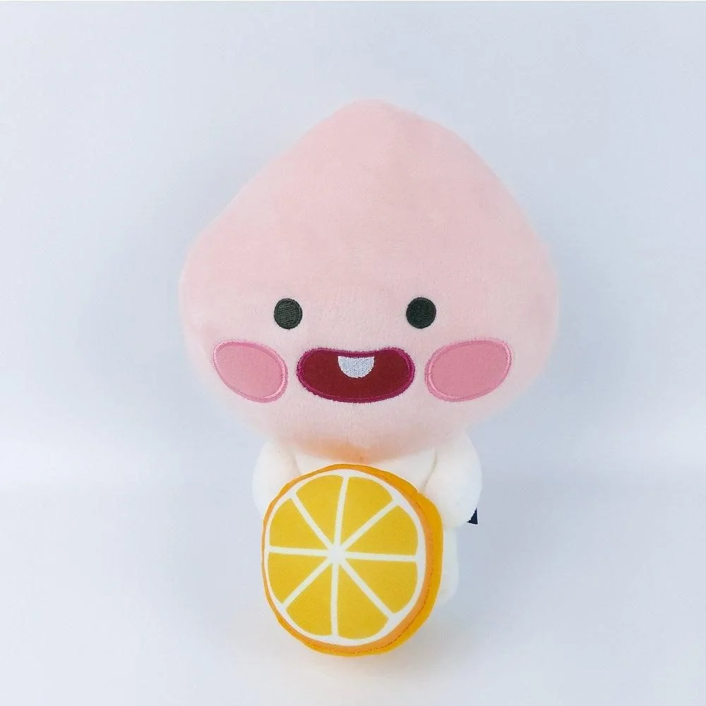 Mac Store Genuine Kakao Doll Fruit Little Lion Tube Apeach Character Doll - EmpressKorea