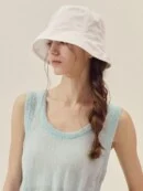 Marchen Larry anorak string bucket hat_3color - EmpressKorea
