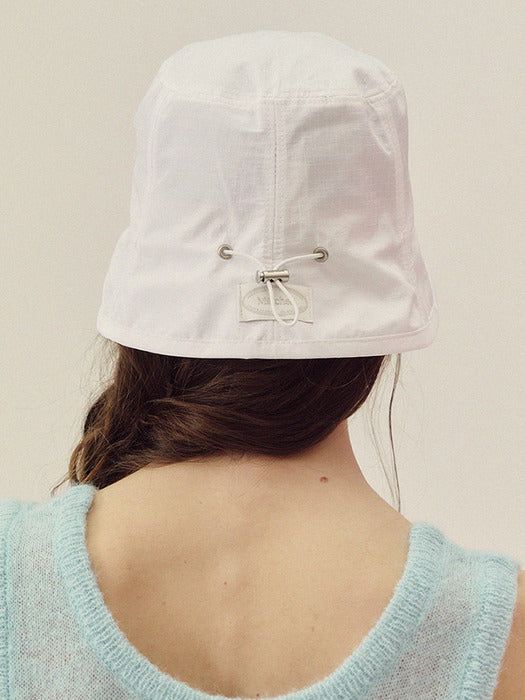 Marchen Larry anorak string bucket hat_3color - EmpressKorea