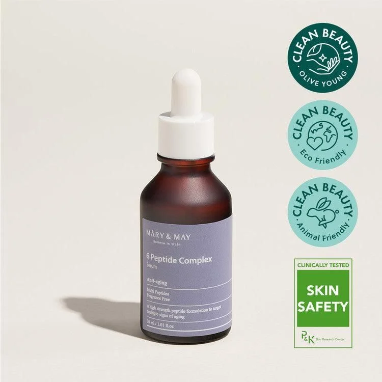 Mary&May 6 Peptide Complex Serum 30ml - EmpressKorea