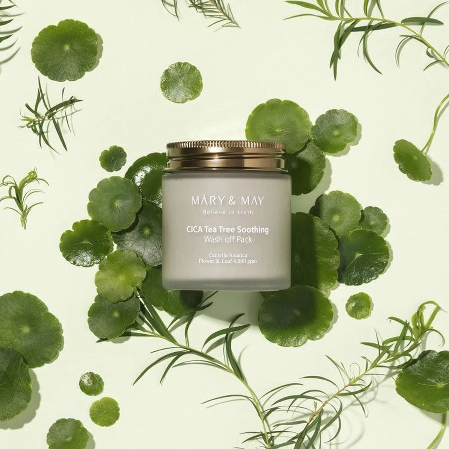 Mary&May Cica Tea Tree Soothing Wash Off Mask 125g - EmpressKorea