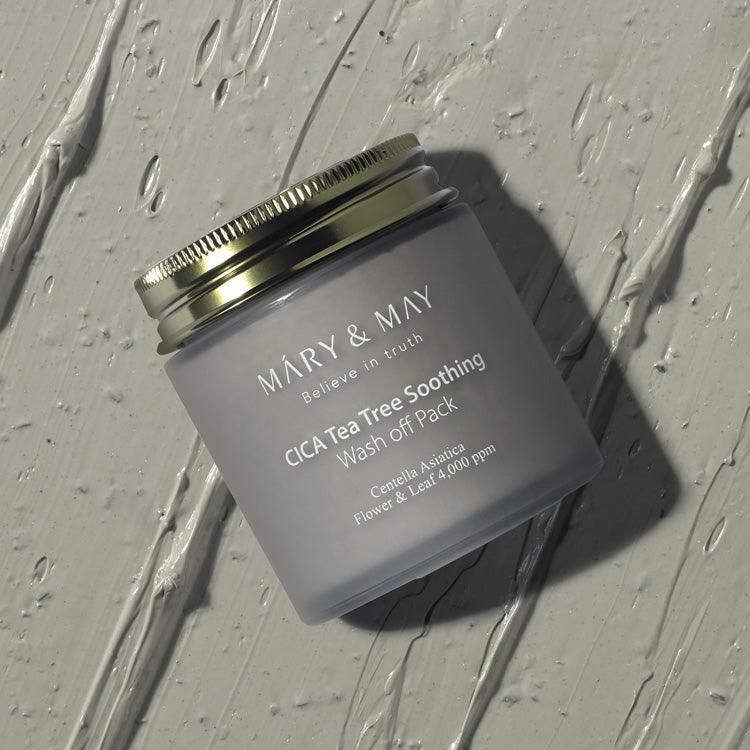 Mary&May Cica Tea Tree Soothing Wash Off Mask 125g - EmpressKorea