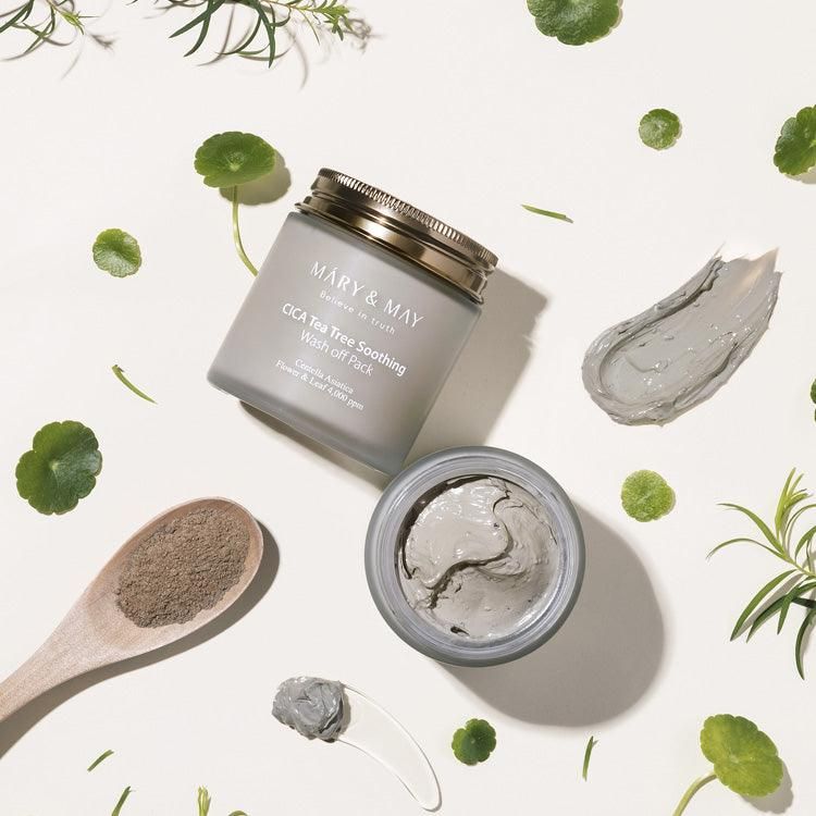 Mary&May Cica Tea Tree Soothing Wash Off Mask 125g - EmpressKorea