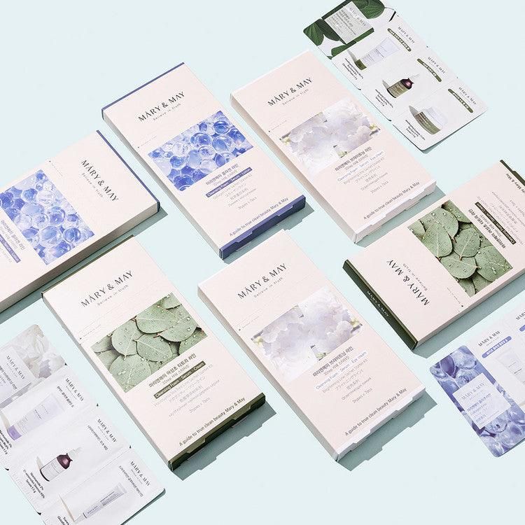 Mary&May Houttuynia Tea Tree Line 3 Step Sachet Starter Kit 7EA - EmpressKorea