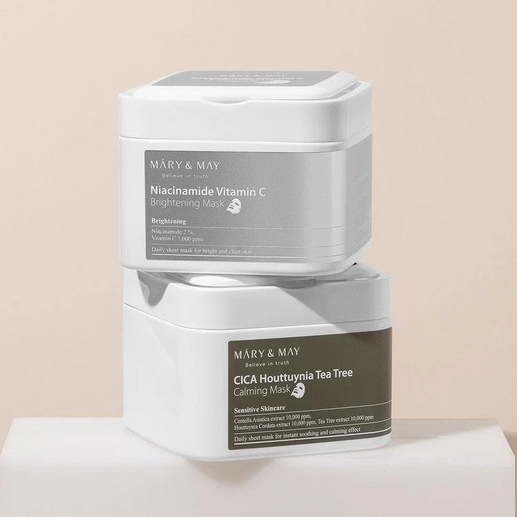 Mary&May Niacinamide Vitamin C Brightening Mask 400g 30EA - EmpressKorea
