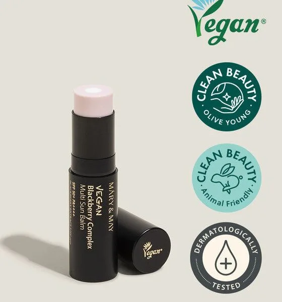 Mary&May Vegan Blackberry Complex Multi Sun balm SPF50+ PA++++ 10g - EmpressKorea