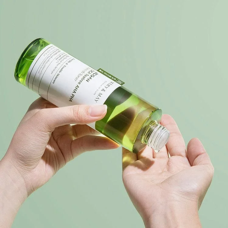 Mary&May Vegan CICA Tea Tree AHA PHA Toner 200ml - EmpressKorea