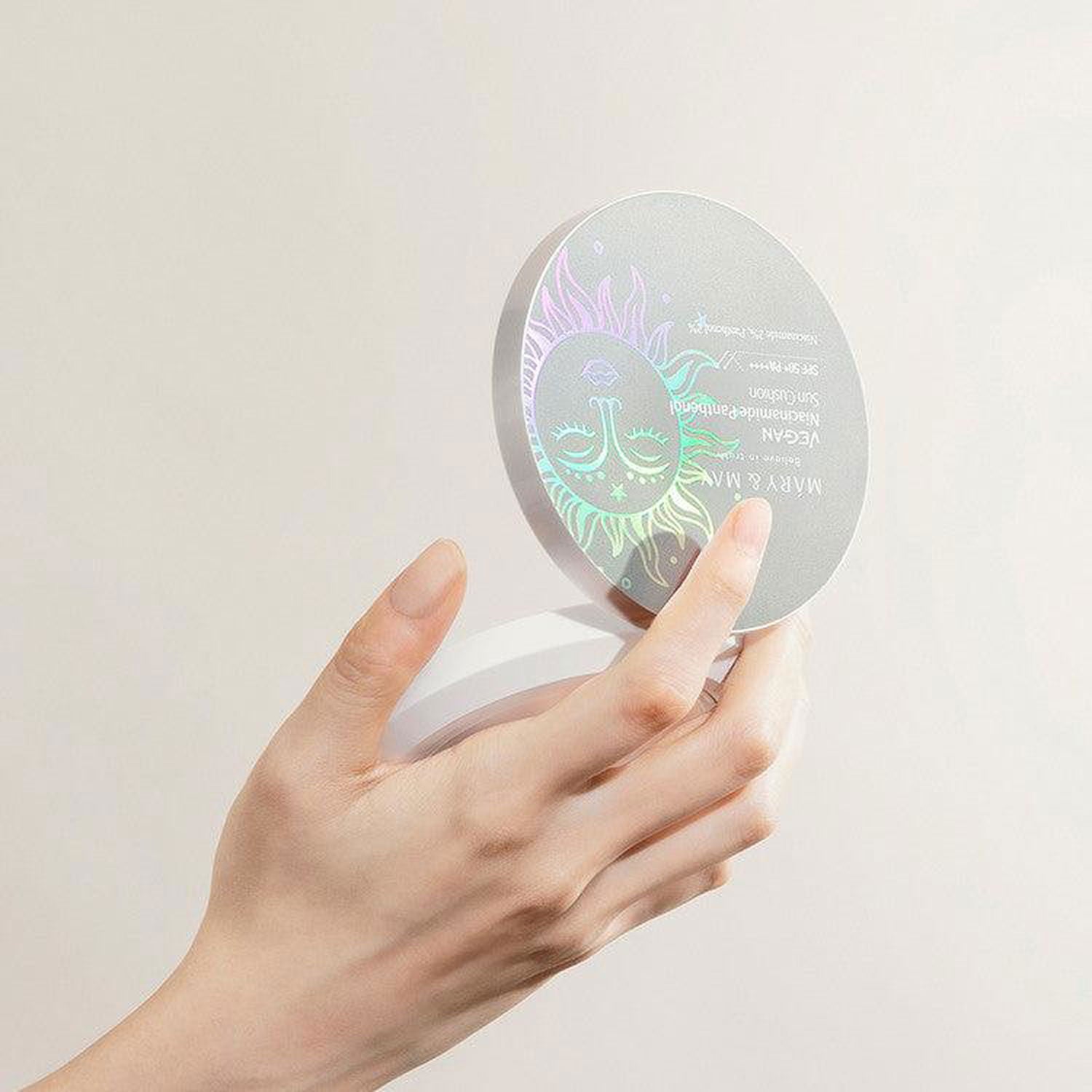 Mary&May Vegan Niacinamide Panthenol Sun Cushion SPF 50+ PA++++ 25g - EmpressKorea