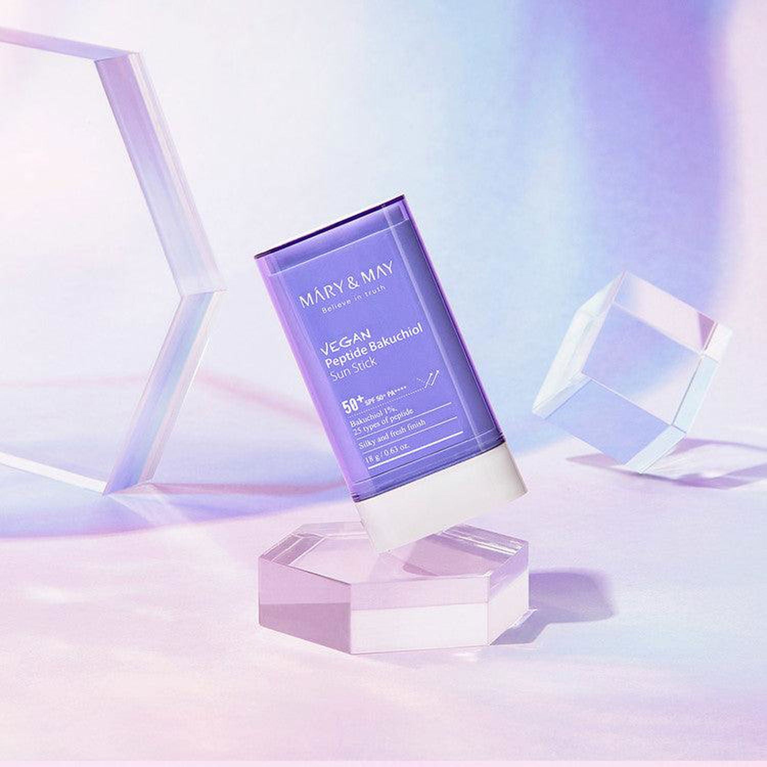 Mary&May Vegan Peptide Bakuchiol Sun Stick 50+ PA++++ 18g - EmpressKorea