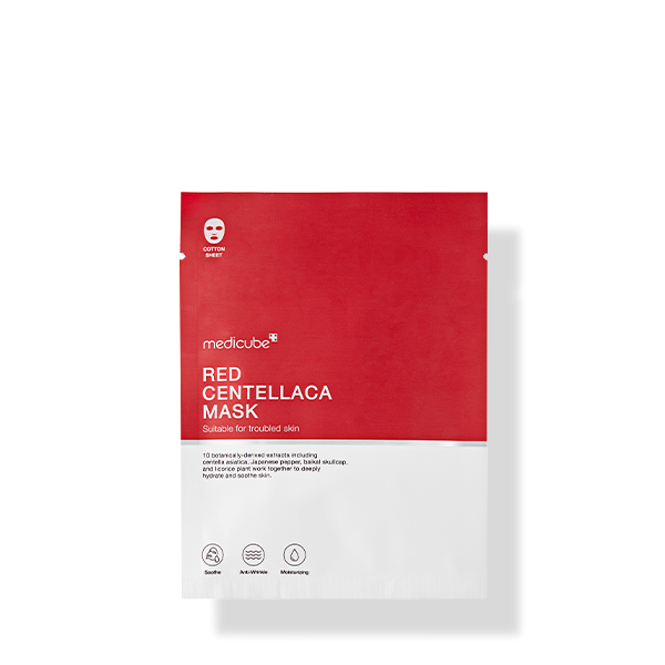 Medicube Red Centellaca Mask 25g*5pcs - EmpressKorea