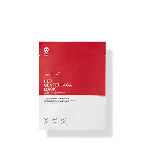 Medicube Red Centellaca Mask 25g*5pcs - EmpressKorea