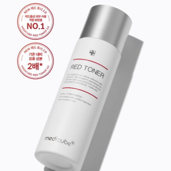 Medicube Red Toner 2.0 Plus 200ml - EmpressKorea