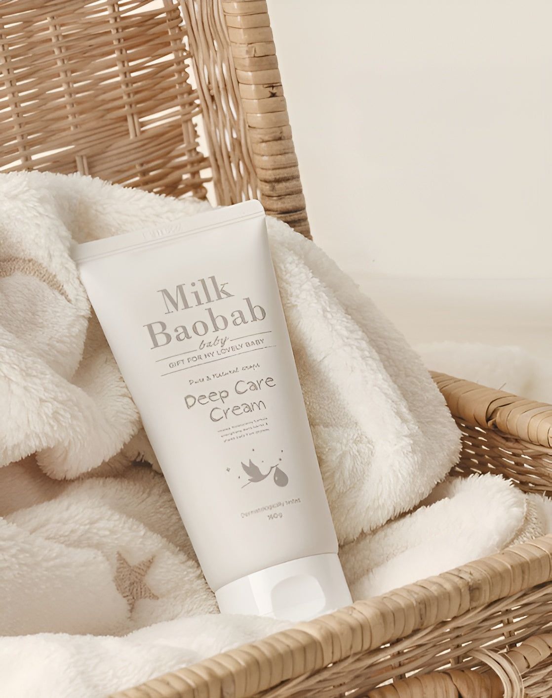 Milk Baobab Baby Highly Moisturizing Hypoallergenic Deep Care Cream 160g - EmpressKorea