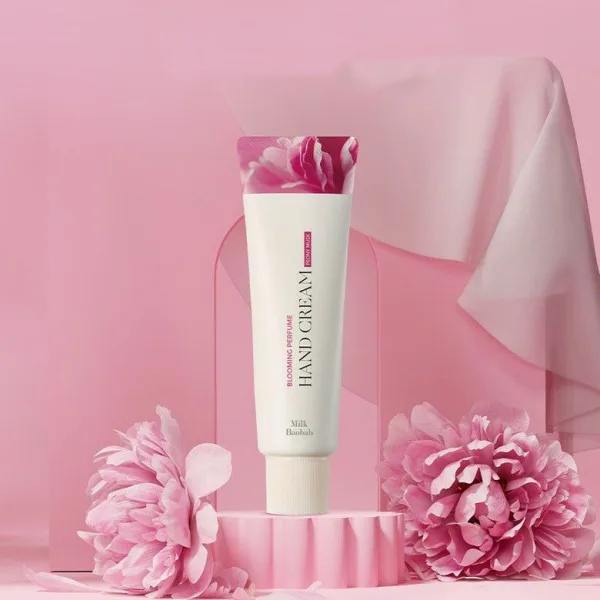 Milk Baobab Blooming Perfume Hand Cream Peony Musk 50g - EmpressKorea