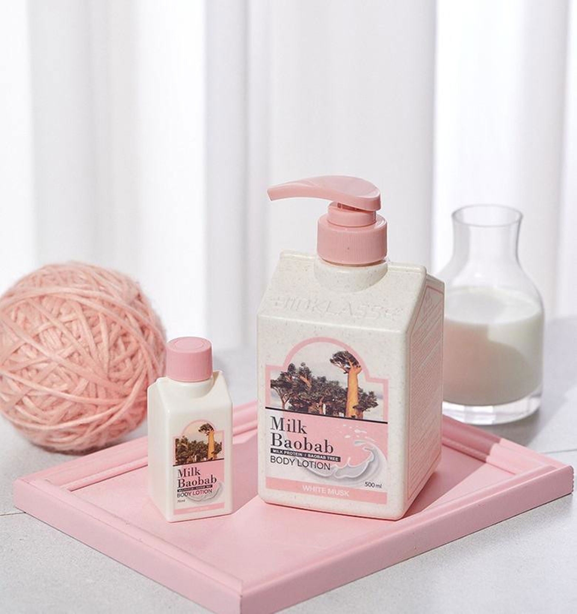 Milk Baobab Body Lotion White Musk  500ml