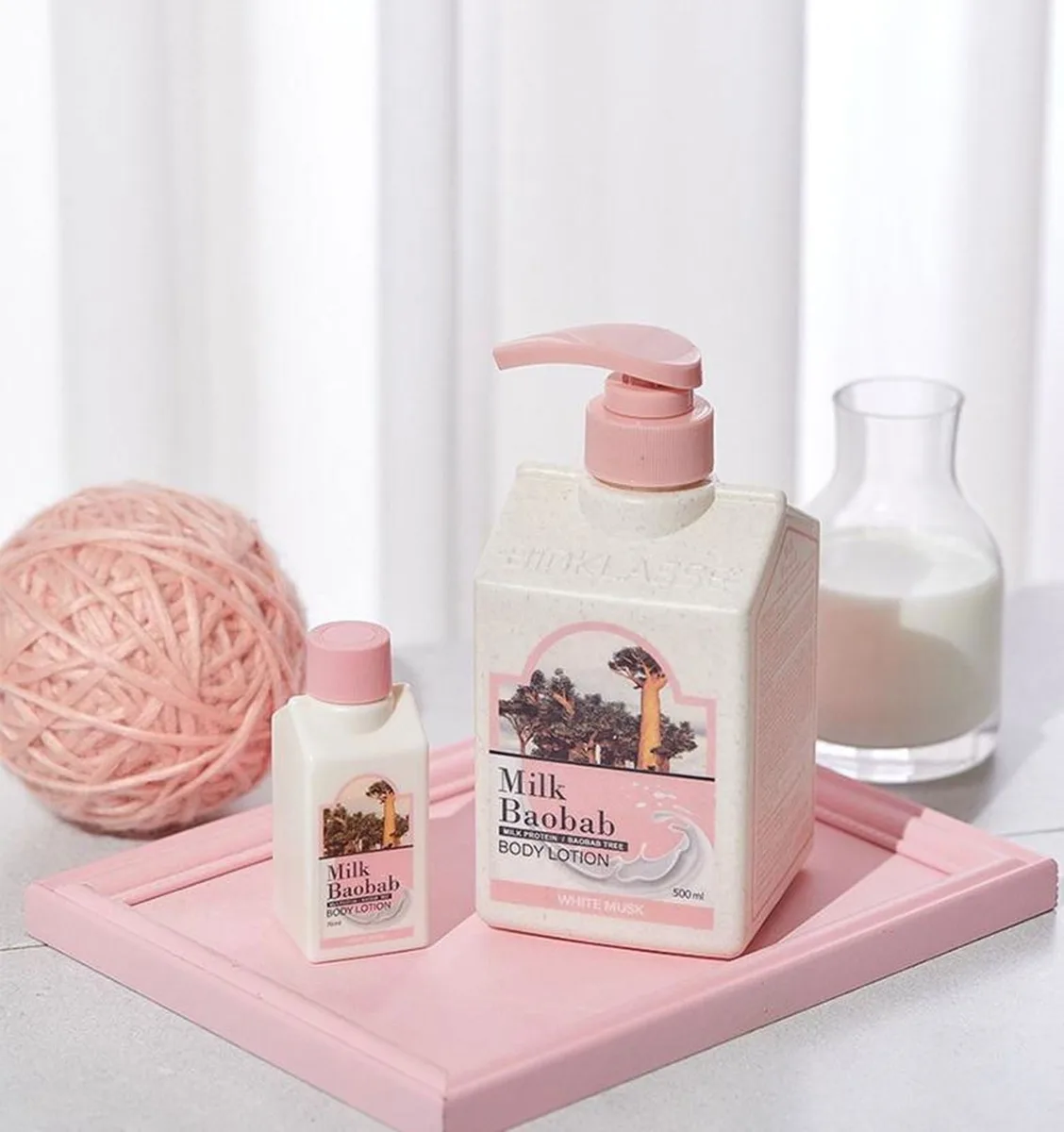 Milk Baobab Body Lotion White Musk  500ml