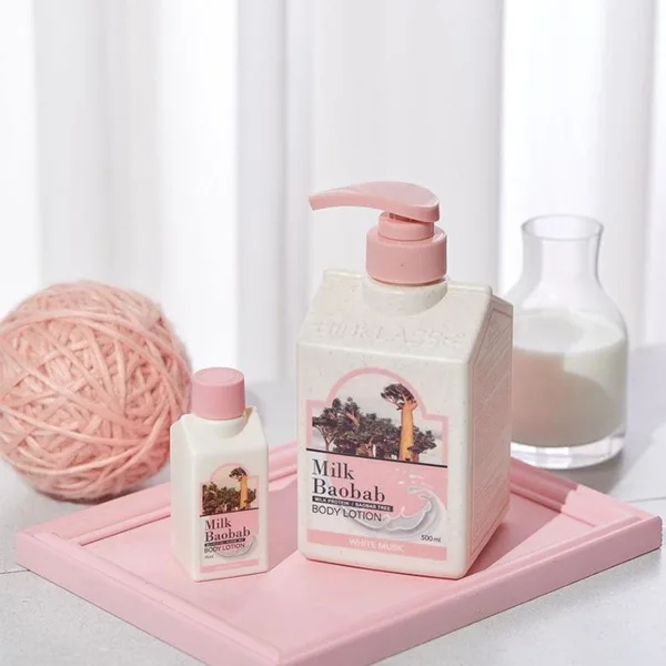 Milk Baobab Body Lotion White Musk  500ml - EmpressKorea