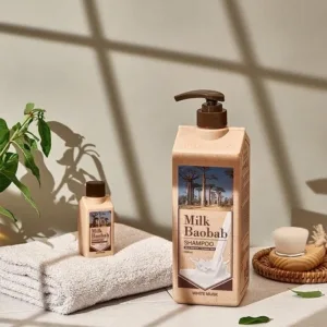 Milk Baobab Perfume Shampoo White Musk 500ml 1000ml - EmpressKorea