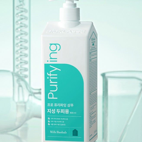 Milk Baobab Pro Purifying Shampoo for Oily Scalp 800ml - EmpressKorea