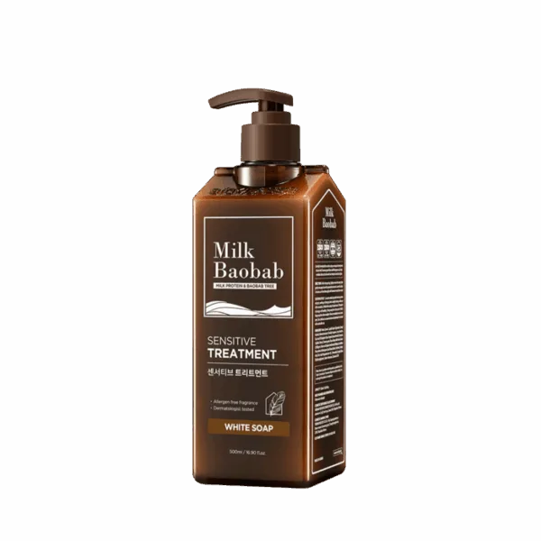Milk Baobab Sensitive Treatment White Soap 500ml - EmpressKorea